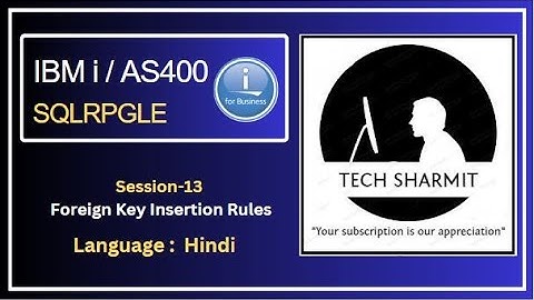 Foreign Key  insertion rules in db2  | sqlrpgle in as400 |  sqlrpgle in ibmi | sqlrpgle | ibmi  |