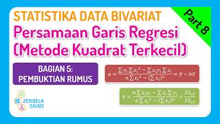 Statistika Data Bivariat • Part 8: Regresi Linear - Metode Kuadrat Terkecil (5)