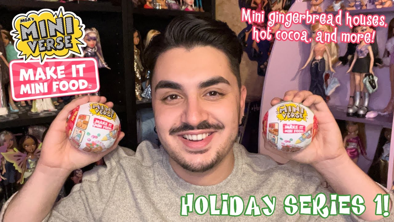 MAKING *MORE* MINI FOOD! MiniVerse Make It Mini Holiday Series