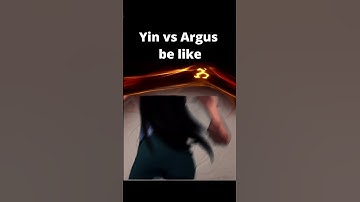YIN VS ARGUS fight be like || Mobile Legends #shorts