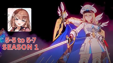 OUTERPLANE - Anime Strategy | Gameplay Walkthrough SEASON 1 PT 5-5 TO 5-7