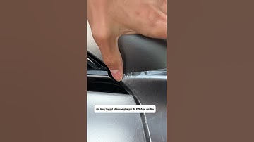 Cách xử lý góc nhọn khi dán PPF