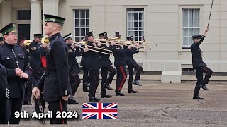 9th April 2024: Awesome Display! Rehearsal at Wellington Barracks