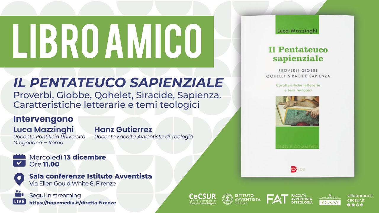 LIBRO AMICO // Luca Mazzinghi: - Il pentateuco sapienzale