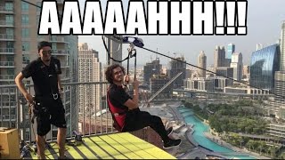 SCARY XDubai Zipline POV Experience