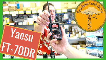 Yaesu FT-70DR Introduction and Programming