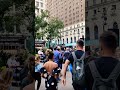 Live dance class at herald square viral