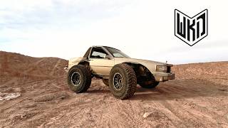 I made a short car - it does stoppies