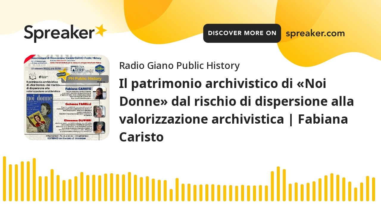 Il patrimonio archivistico di «Noi Donne» dal rischio di dispersione alla valorizzazione archivistic