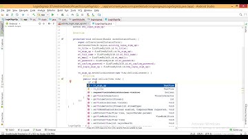 Android Login Sign Up Shared Preferences-Video4
