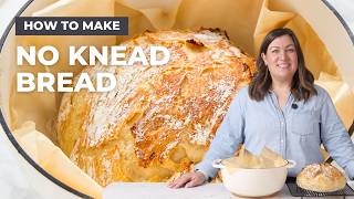 Easy No Knead Artisan Bread Recipe – A Crusty, Bakery-Style Loaf Made Simple 🍞