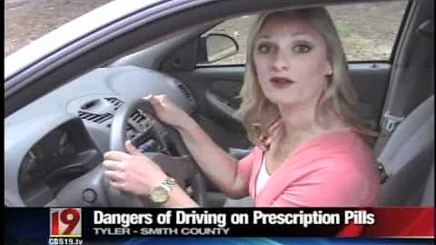 CBS 19 - Dangers of driving on prescription pills
