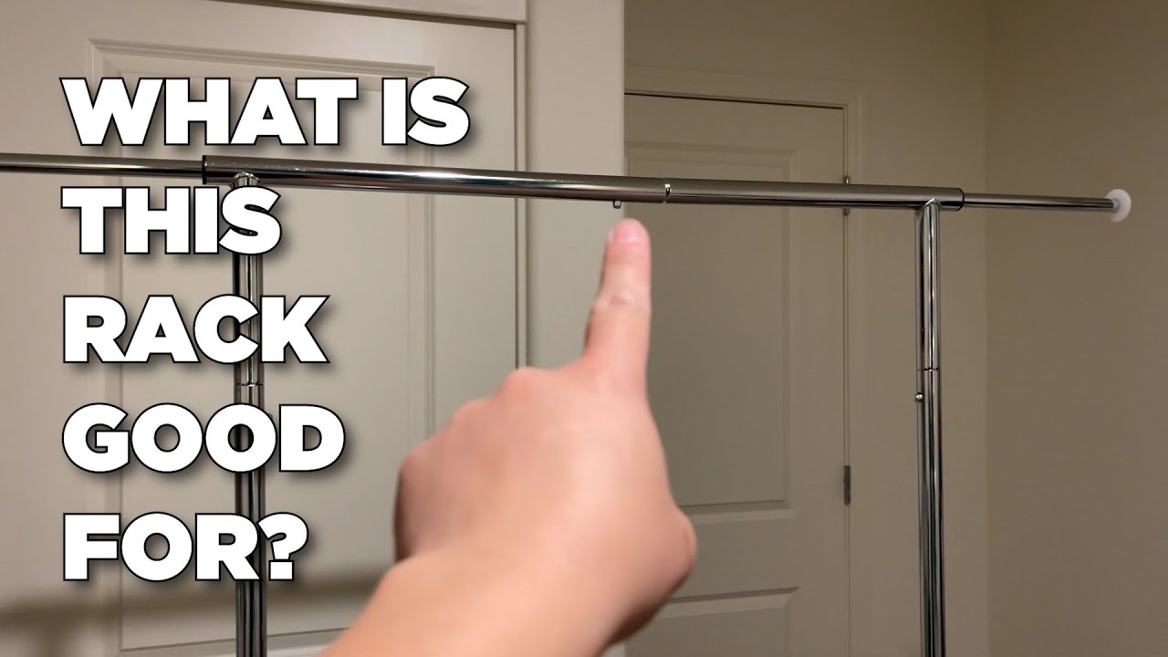 Simple Houseware Standard Rod Garment Rack