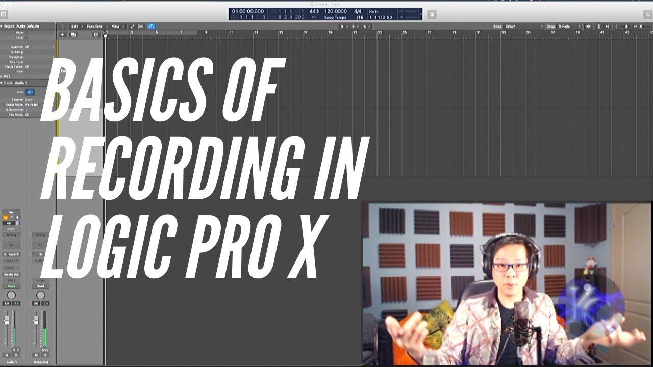 Tutorial: Basics of Recording a Track in Logic Pro X - YouTube