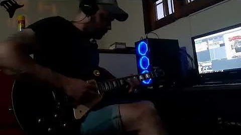 smoke on the water,solo de guitarra!!
