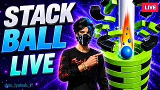 🔴 Stack Ball Live🎯🎮 (Part 5) #stackball #live #shortsfeed #verticallive