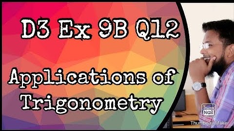 Q12 || Ex 9B || D3 || Bearings || NSM 7th edition
