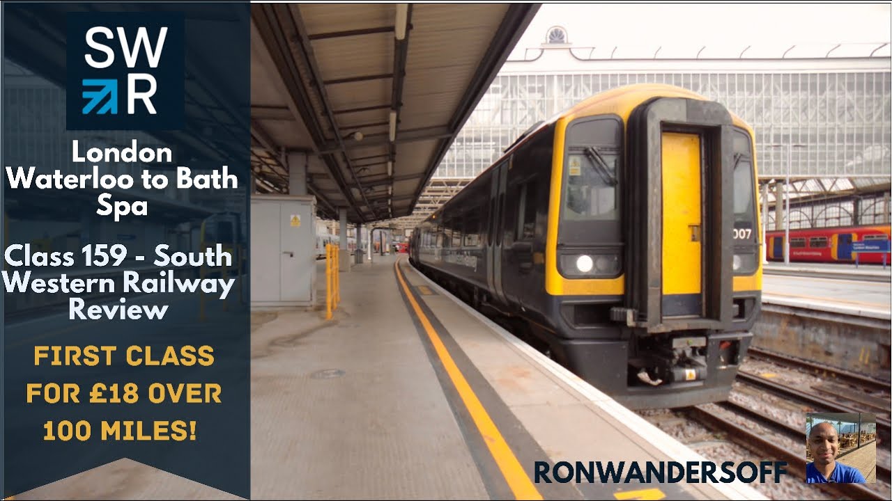 Southwestern Class 159 “South West Turbo” Review Waterloo to Bath Spa