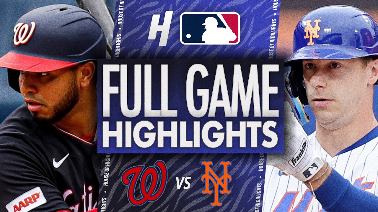 Washington Nationals vs New York Mets - FULL GAME HIGHLIGHTS 🔥 August 16, 2026 MLB Season