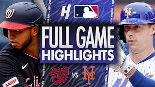 Washington Nationals vs New York Mets - FULL GAME HIGHLIGHTS August 16 2026 MLB Season