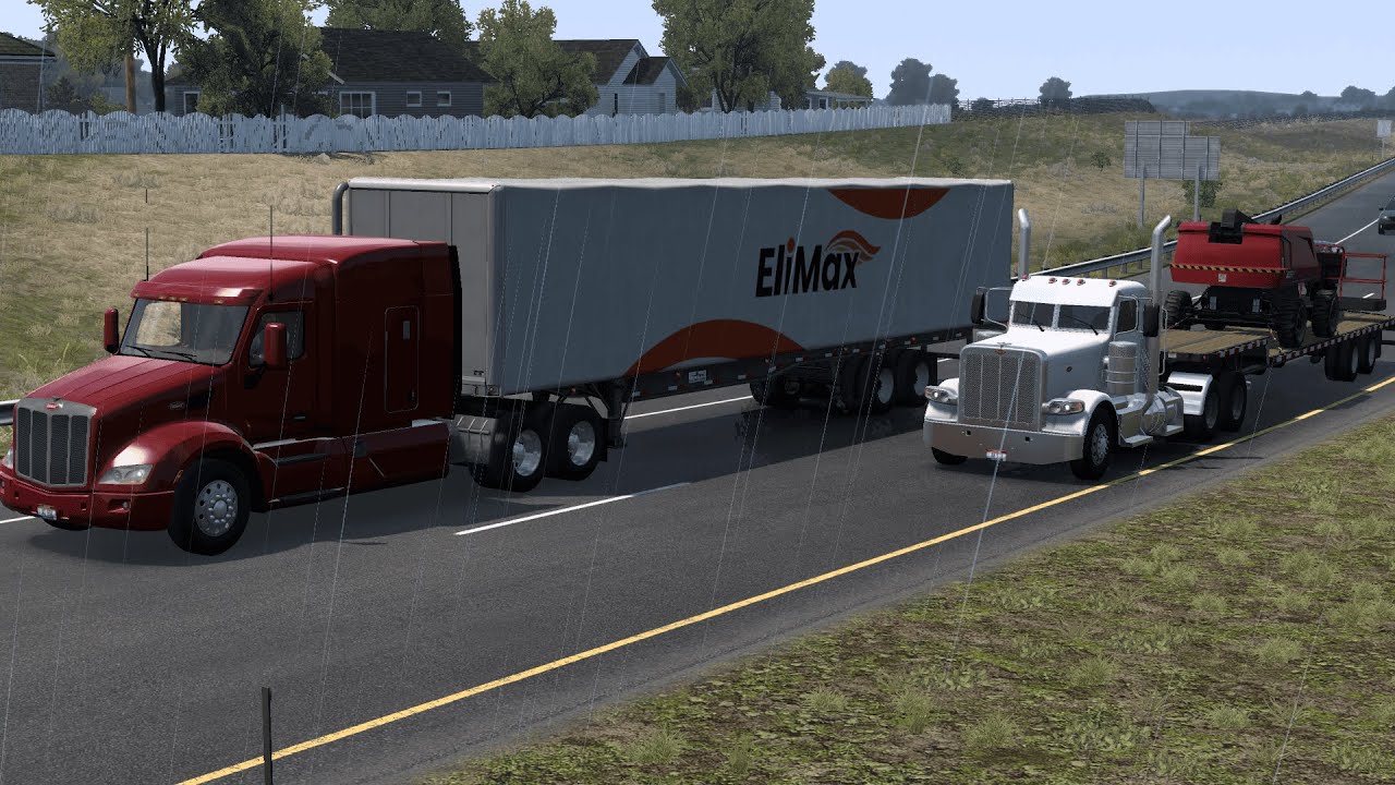 ATS | Long Distance Drive Idaho Falls → Salina | Peterbilt 389 | No Commentary