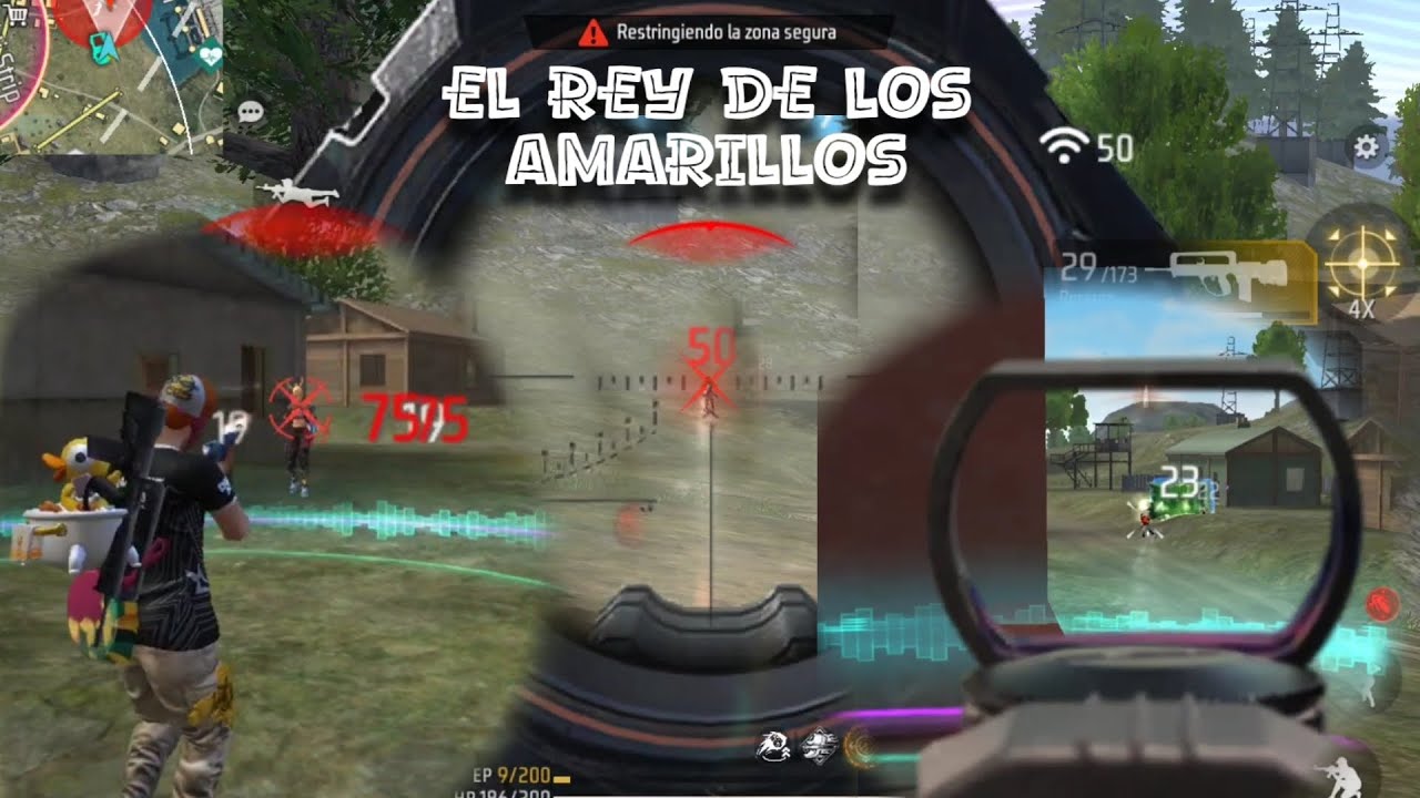 El rey de los amarillos 👹🔥 *Free Fire*