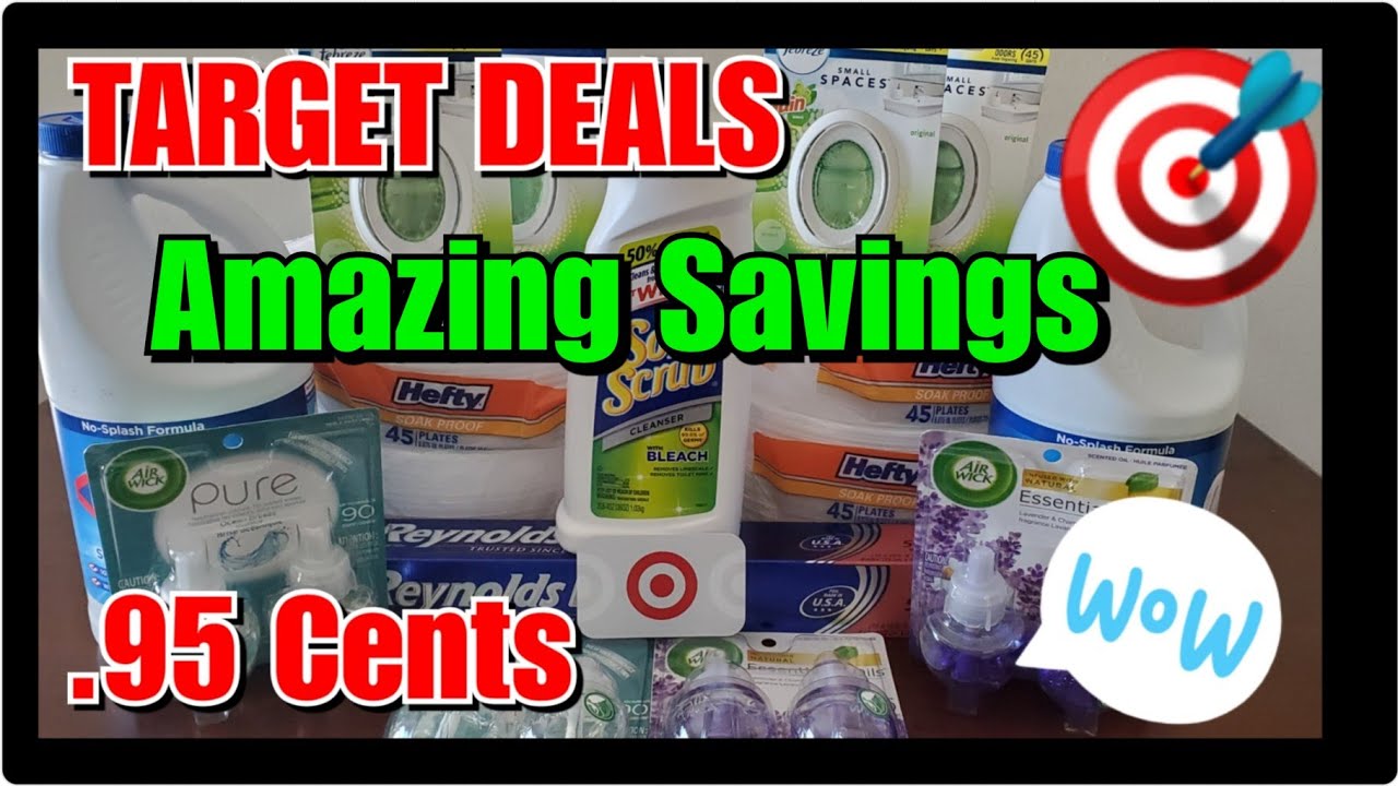 BEST TARGET DEALS (2/232/29) .95 cents Per item YouTube