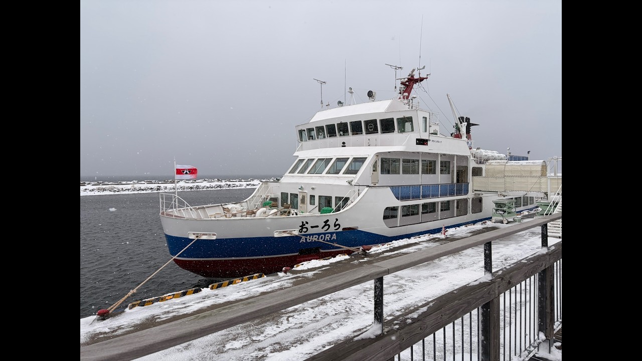 砕氷船おーろらに乗ってきた