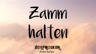 Miniatura del video "Dorfrocker - Zamm halten (Lyric Video)"