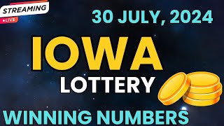 Iowa Midday Lottery Results For - 30 Jul, 2024 - Pick 3 - Pick 4 - Powerball - Mega Millions