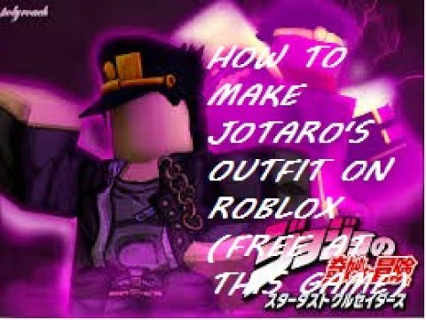 The Best Jotaro Outfit On Roblox Jotaro S Hat And Star Platinum From Jojo S Bizarre Adventure Youtube - star platinum roblox outfit