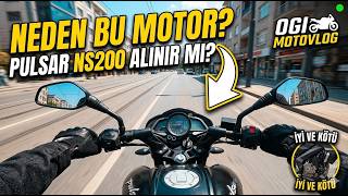 Neden Pulsar NS200 Aldım? | İşten Eve Şehir İçi İlk Motovlog! (Ogi Motovlog #1)