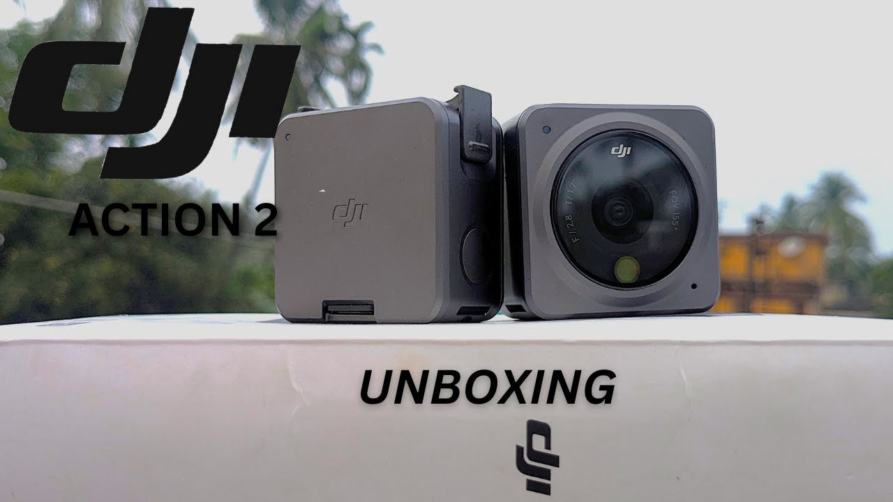 DJI ACTION 2 UNBOXING IN 2025 (My1st action camera)