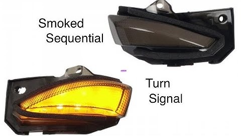 Side Mirror Sequential Turn Signals 2022 Corolla Hatchback