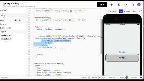 React Native Part 10 - TouchableOpacity vs Button
