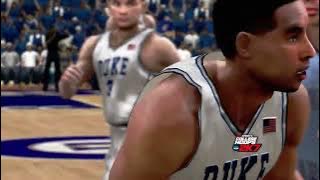 College Hoops 2K7 Xbox 360 Gameplay - North Carolina Tar Heels vs Duke Blue Devils