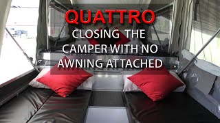 Closing Quattro No Awning Attached | Modcon Quattro