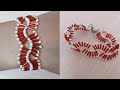 Браслет Нежный веер/Bead bracelet Gentle fan