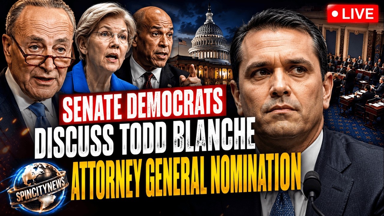 Senate Democrats Discuss Todd Blanche Attorney General Nomination 📱
