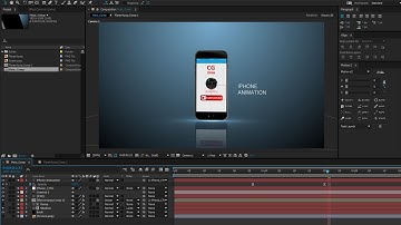 After Effects Tutorial: iPhone Animation in After Effects and Element 3d