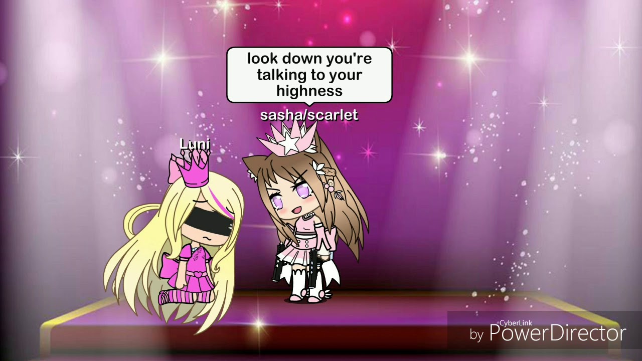 Look down you're talking to your highness~gachaverse - YouTube