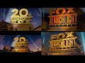 20th Century Fox & Fox Searchlight Pictures Logo Comparison 2