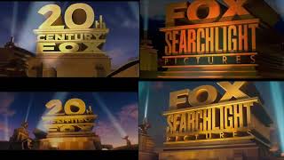 20th Century Fox & Fox Searchlight Pictures Logo Comparison 2