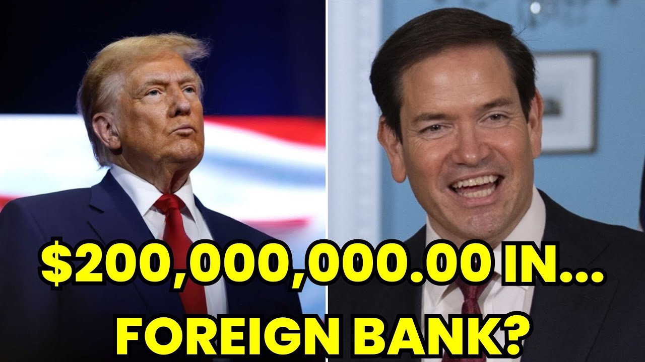 BREAKING NEWS : Top Trump official spills beans on secret bank account