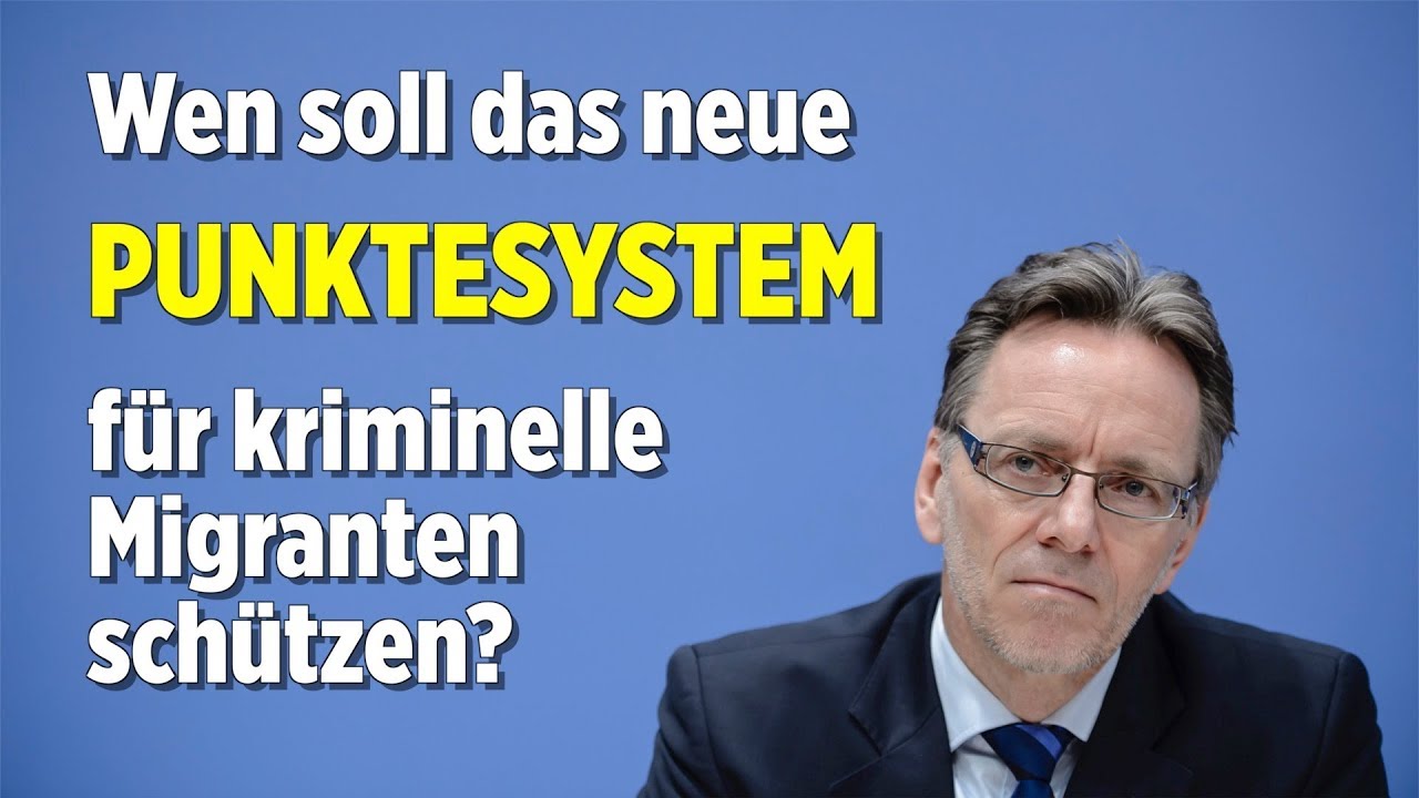 Wen soll das neue Punktsystem für kriminelle Migranten schützen? deutschland rammstein