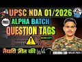 QUESTION TAGS CONCEPT CLASS || ALPHA BATCH | UPSC NDA 01 2026 | AIRFORCE | NAVY | ICG | BSF RO RM 