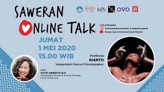 Saweran Online Talk Bersama Rianto