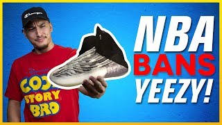 yeezy basketball shoes banned