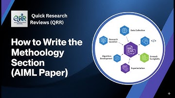 How to Write the Methodology Section in AI/ML Research Papers | Key Components Explained