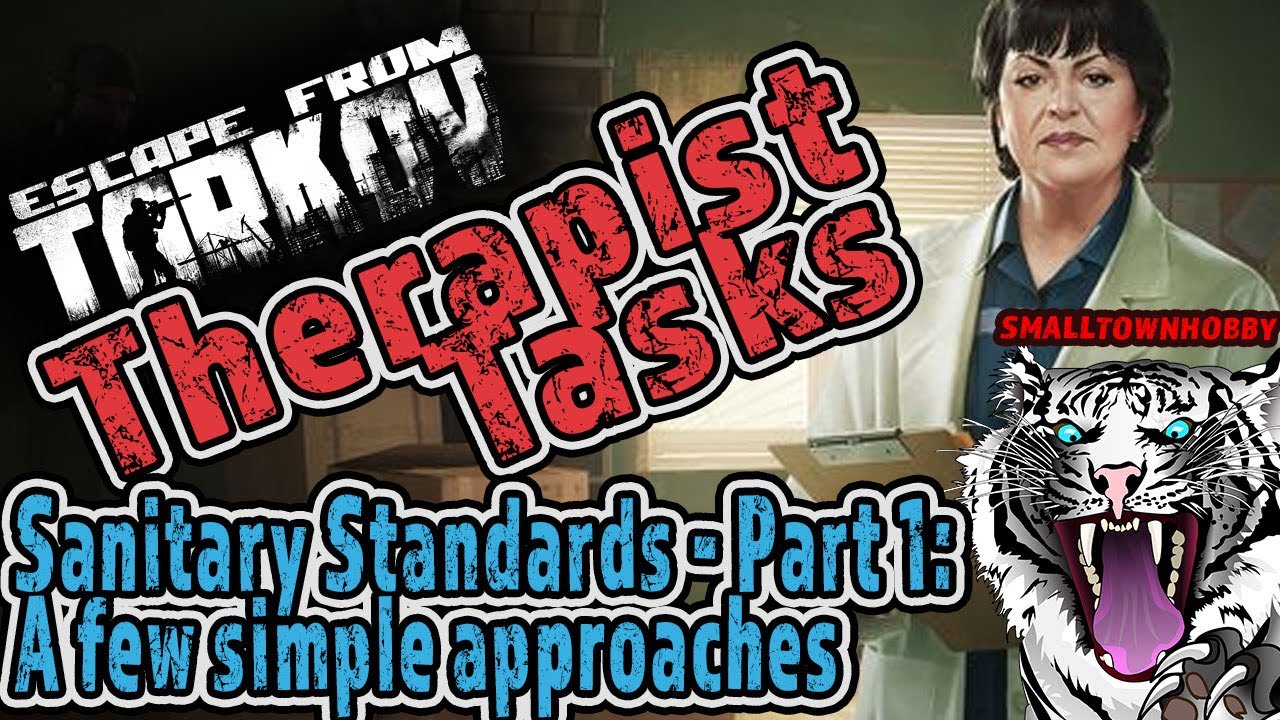 Therapist Tasks Sanitary Standards Part 1 A few simple approaches